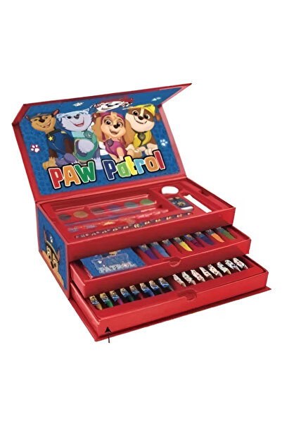 PAW PATROL set de pictură creativă, 43 de piese, creioane cerate, markere, ac...