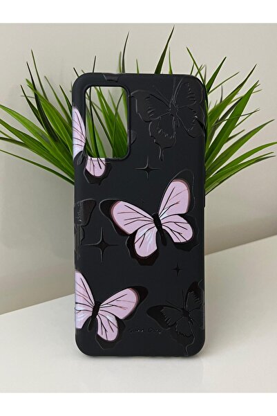 CaseKİdükkan حافظة هاتف من السيليكون مع تصميم إطلاق مخملي داخلي متوافق مع هات...