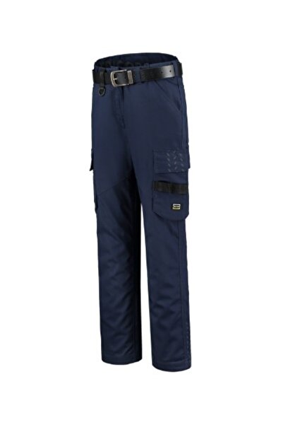 Malfini Pantaloni de lucru din twill pentru femei T70, albaștri 40