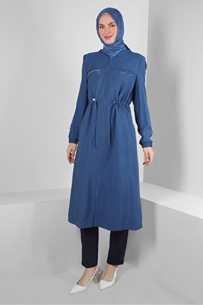 Alvina Капюшонний тренчкот з підтягнутими поясом 10780