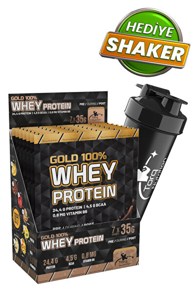 Torq Nutrition Gold Whey Protein 35 gr X 7 Saşe - Karışık Aroma