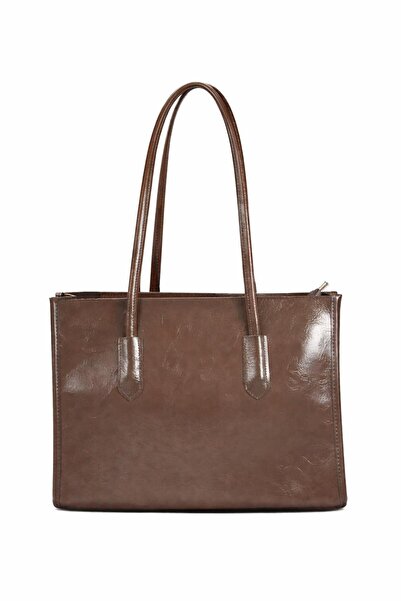 Tandi Bags حقيبة كتف جيس بني مجعد