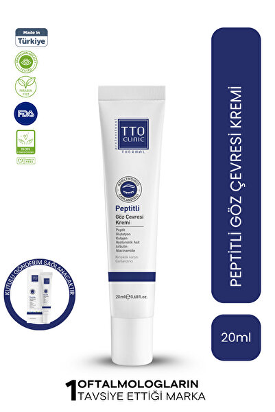 TTO Clinic Peptitli Göz Çevresi Kremi 20 ml