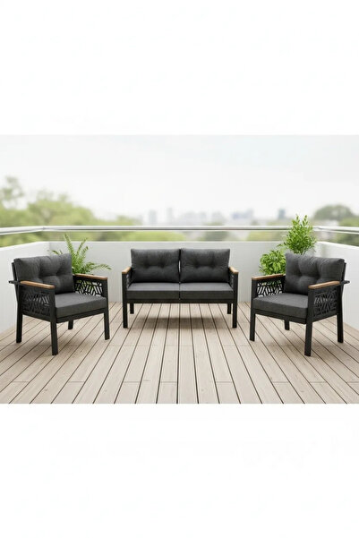 adımshops MELİSA Balkon-bahçe-kafe Çay Seti Koltuk Oturma Takımı-oturma Grubu...
