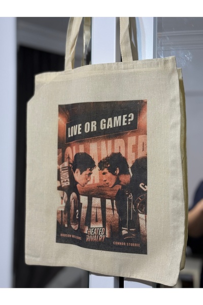 redame Heated Rivalry dizi TV Y2K Bez çanta Tote Bag