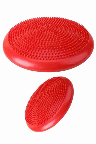 Deez Spor Standart Dikenli Denge Minderi 33 Cm Kırmızı