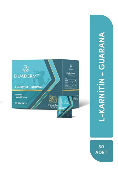 Duaderm L-Karnitin + Guarana 30 Adet