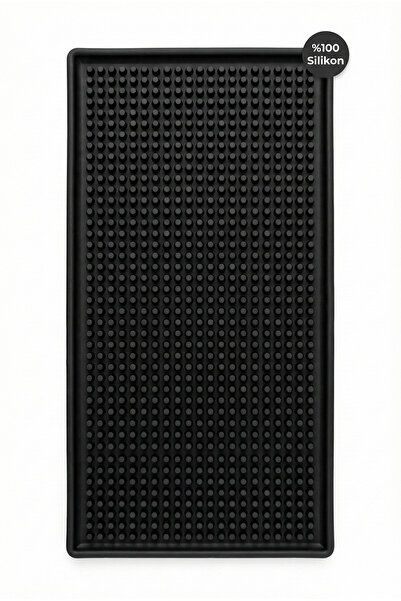 Siliconly Bar Mat 30x15 – %100 Silikon Kaymaz Tezgah Pedi – Bardak / Kafe / Bar