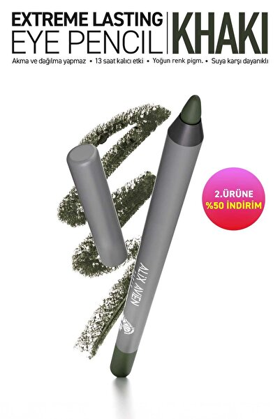 Alix Avien Uzun Süre Kalıcı Suya Dayanıklı Akma, Dağılma Yapmayan Yeşil Göz K...