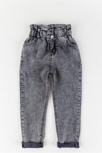 Babymod Pantaloni de blugi pentru fete cu talie înaltă Blugi pentru copii