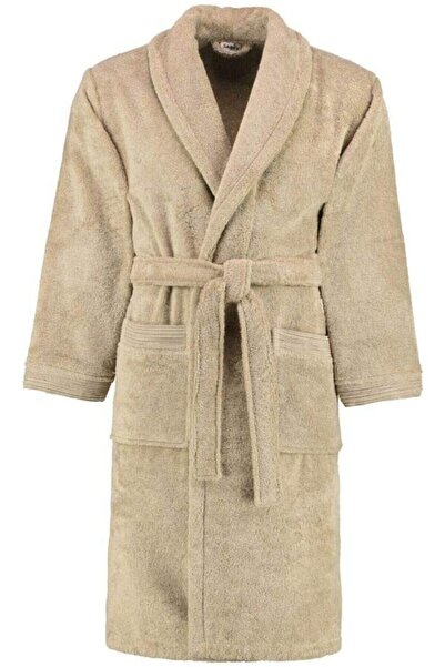 Sarev رداء حمام نيو سوهو باللون البيج مقاس M