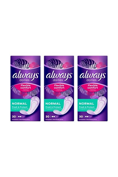 Always Set 3 BUCATI PANTALONI ABSORBANTI ZILNIC 30BUC FRESH PROTECT