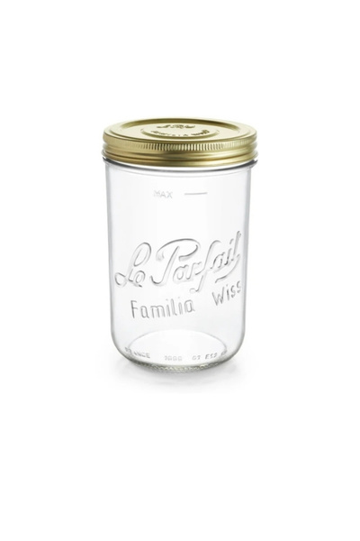 Le Parfait  Familia Wiss Cam Kavanoz Sızdırmaz Kapaklı 1000ml