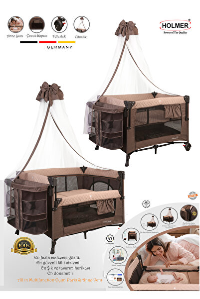 Holmer Maxi Comfort (ANNE YANI-DELUXE KUMAŞ) Cibinlikli Oyun Parkı/Anne Yanı ...