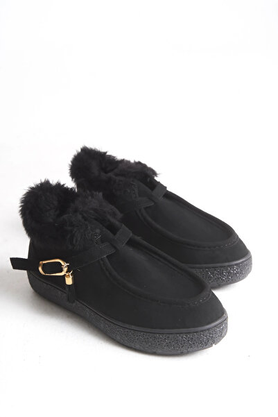 Lively Stylish Botine scurte elegante pentru femei Alice, cu cataramă din she...