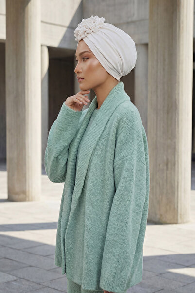 Aisha's Design Bonete Four Seasons Rose, Ecru, B-21O