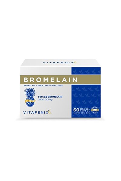 Vitafenix Bromelain 500 mg 60 Kapsül - SKT:08/2027