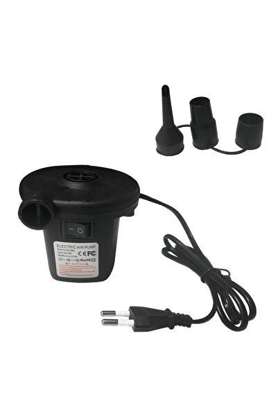 Choice مضخة نفخ كهربائية 220 فولت 12 فولت لحلقة حمام السباحة مزودة بمقبس أورو...