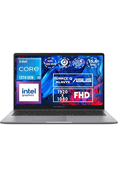 ASUS Expertbook I5-13420H 16GB 1TB SSD 15.6" Fhd W11P Notebook P1503CVA-I5851...