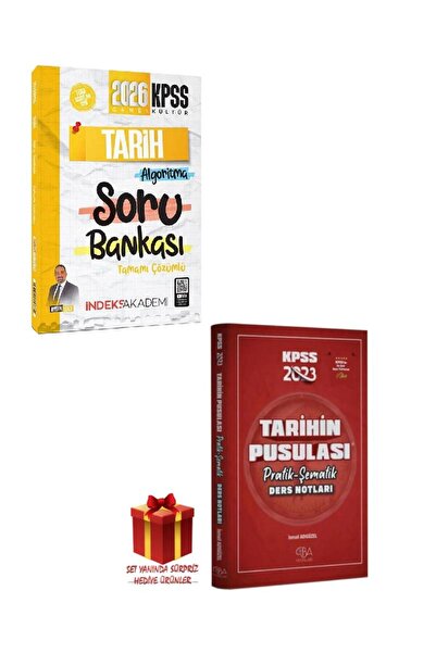 İndeks Akademi 2025 İndeks Akademi KPSS Coğrafya Deneme+CBA Tarih Pusulası Pr...