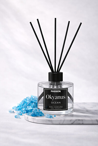 LE PASSİON PERFUME Okyanus Kokulu Bambu Çubuklu Oda Kokusu Kalıcı Ev & Banyo ...