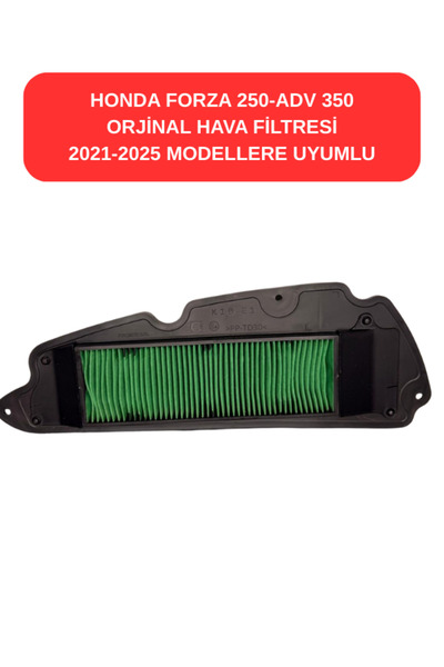 Honda Forza 250 2023+ Uyumlu Orijinal Hava Filtresi | 17210-K1B-D00 – Yüksek ...