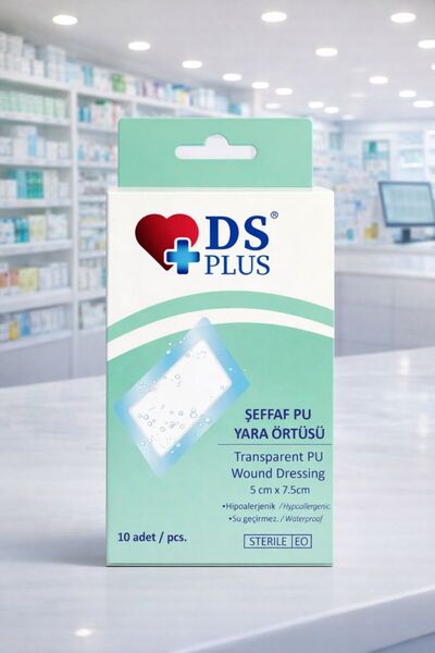 DS PLUS Su Geçirmez Şeffaf Pu Film PEDLİ Örtü- DENİZ,HAVUZ,BANYO ÖRTÜLERİ 5 c...