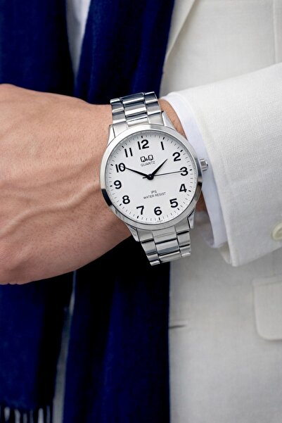 Q&Q QQ ERKEK ÇELİK KOL SAATİ ORİJİNAL MARKA