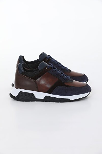 Faruk balkanas Marvin Model Eva Sole Combination Leather Sneaker Shoes