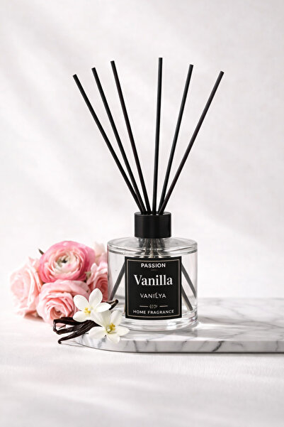 LE PASSİON PERFUME Vanilya Kokulu Bambu Çubuklu Oda Kokusu Kalıcı Ev & Banyo ...
