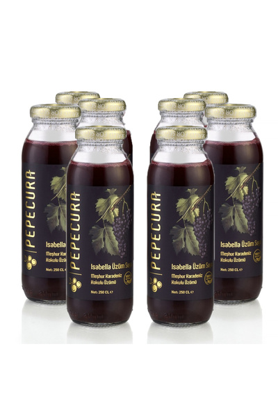 Pepeçura pepecura kokulu üzüm şırası 250ml 8'li