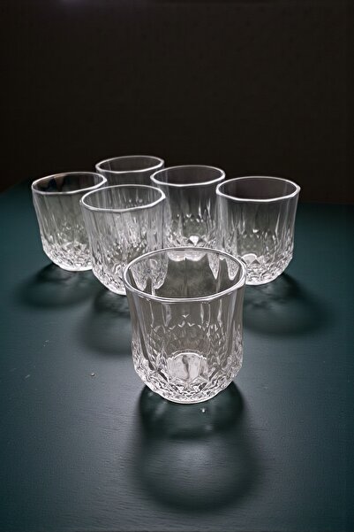 Dore Voir موديل قطع 6 أكواب مياه زجاجية - 300 مل