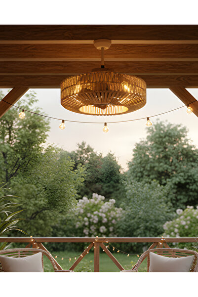 Kendal Hasır Tavan Vantilatör 4*E27 KCF301