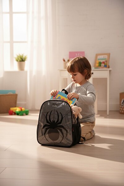 Kidessa 1666 Geantă unisex pentru creșă și grădiniță cu structură anatomică a...