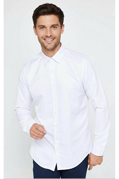 YXC Trend Maker Slim Fit Long Sleeve Easy Ironing Sweat Absorbing Breathable ...