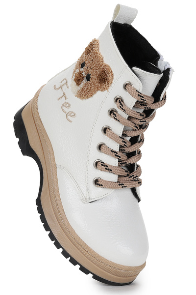 Kiko Kids Teddy Kırışık Termo Taban Kız Çocuk Bot