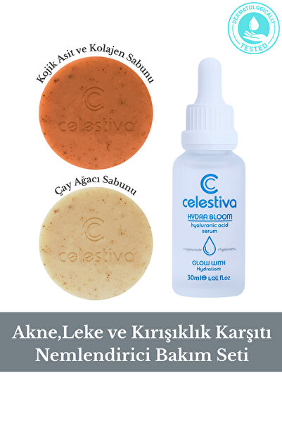 Arındırıcı & Nemlendirici 3’lü- Tea Tree Calm + Glow & Firm + Hydra Bloom Set