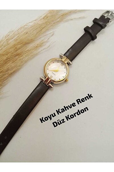 Brality ساعة يد نسائية بتصميم كلاسيكي من New Season Minimal Model - حزام بلون...