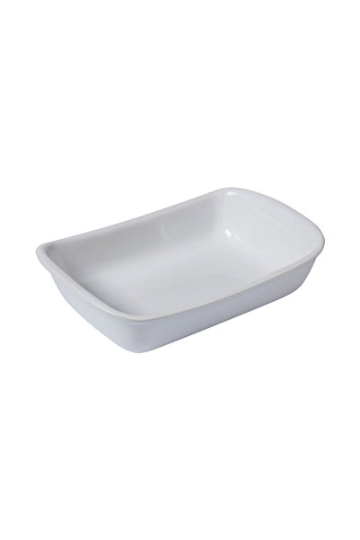 Pyrex Fırın Kabı 30 cm Beyaz