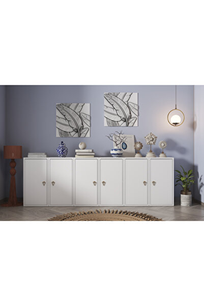 nettrends.net the new trend of shopping Modüler 6 Kapaklı Alçak Depolama – Of...