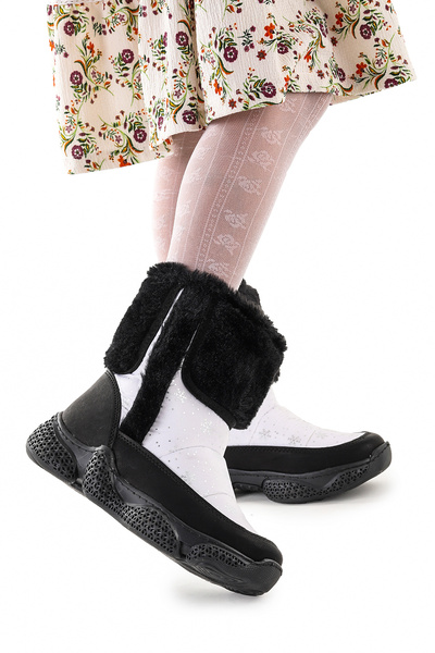 Kiko Kids Lp Kardeşen Kız Çocuk Kar Bot Ayakkabı