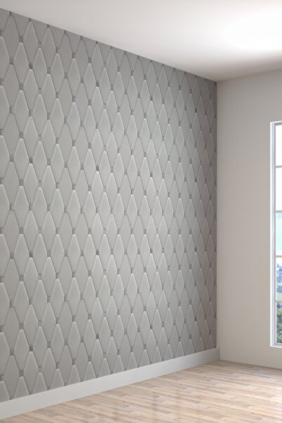 dreamwall Duvar Kağıdı Lüks 3 Boyutlu Geometrik Desenli Duvar Kağıdı - En X B...
