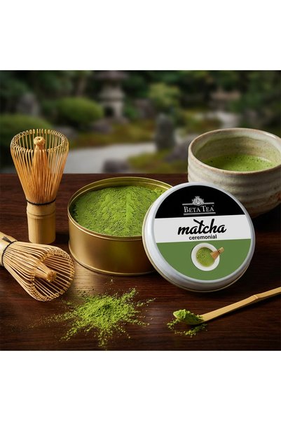 Beta Tea Beta Ceremonial Matcha Yeşil Çay 25 g - Metal Ambalaj