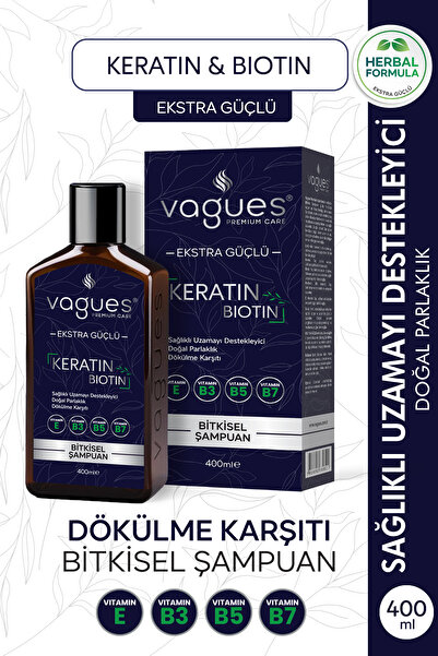Vagues Premium Care Keratin Biotin Saç Dökülmesine Karşı, Hızlı Uzama Etkili ...
