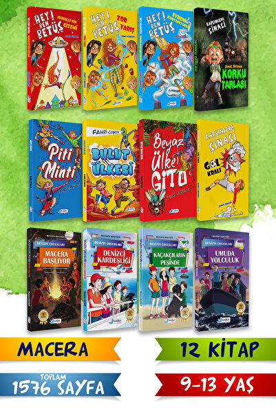 Harika Kitap Ortaokul ( 4. 5. 6. 7. 8. Sınıf) Eğitici Ve Eğlenceli Hikaye Kit...