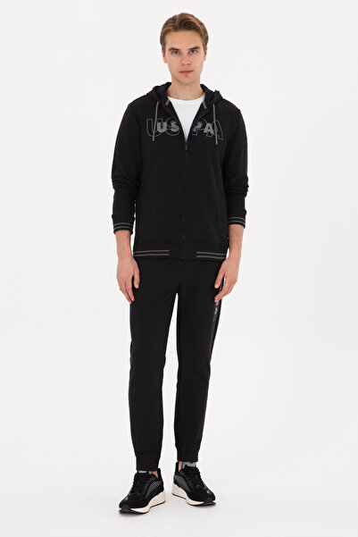 U.S. Polo Assn. Erkek Siyah Eşofman Altı 50316373-VR046