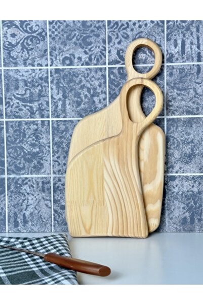 Pembelia Life 2-Piece Wooden Cutting Chopping Presentation Board