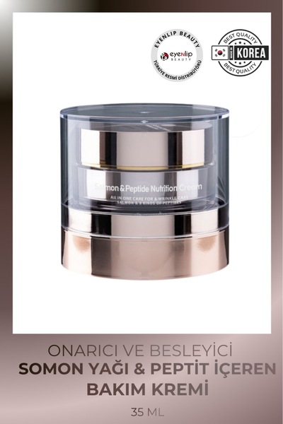 Eyenlip Beauty Somon Yağı Ve 8 Çeşit Peptit Içeren Besleyici Krem 50 ml