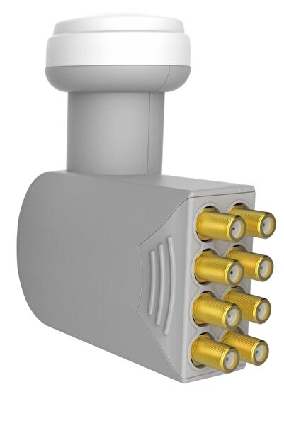 Rose 8'li Lnb Full Hd Sekizli 8 Çıkışlı Lnb Rl-800 Altın Uçlu Gold