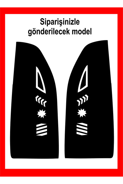 habune Citroen Berlingo- Peugeot Partner Stop Farı Led Görünümlü Folyo Kaplam...